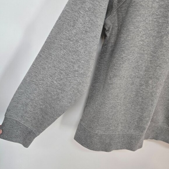 Everlane Gray 100% Human Crewneck Sweatshirt Small Graphic Women's Size Medium - Picture 5 of 10